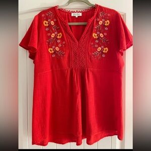 Grace & Lace embroidered to